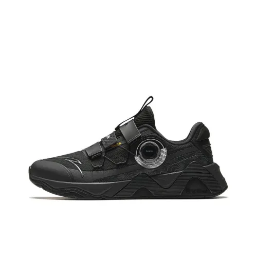 Anta Stable As A Mountain Pro Wear Resistant Support Balance Impact Resistant Low Top Training Shoes Men's Black