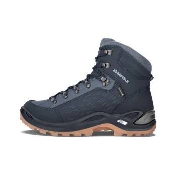 Lowa Renegade Warm GTX High Top Outdoor Shoes Women's Marine Blue