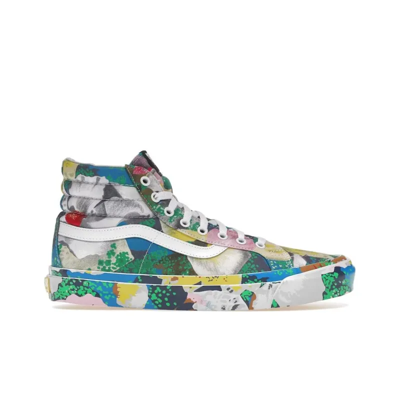 Vans Sk8-Hi KENZO Floral Yellow-1