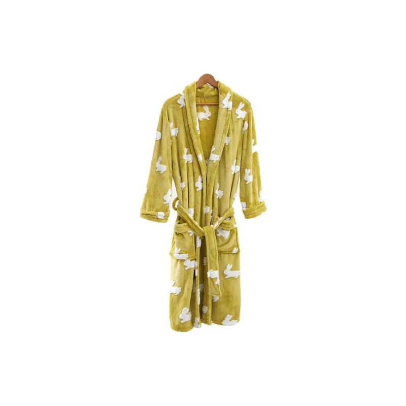 Oblique Moon Samsung Unisex Bath Robes-6
