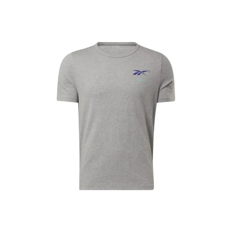 Reebok BB BASKETBALL CT SS TEE T-Shirt Men's Gray-1