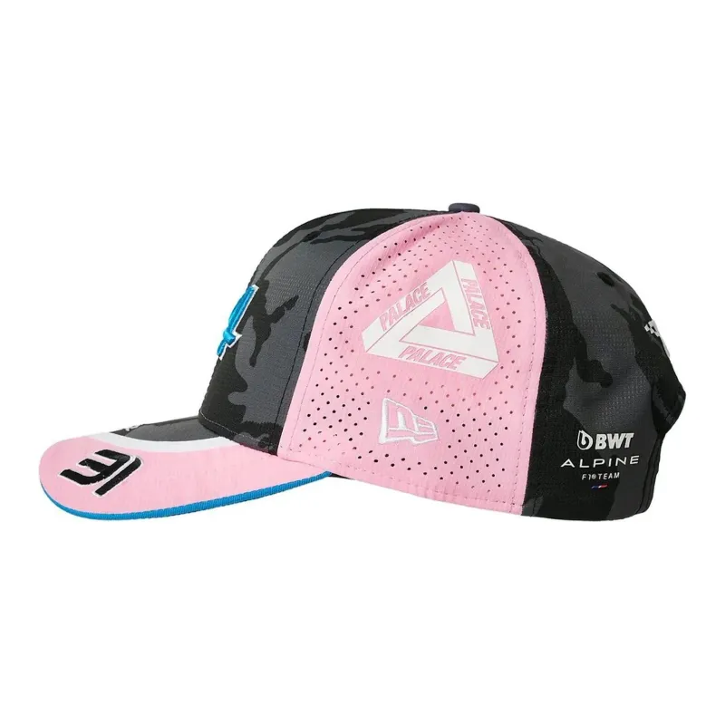 PALACE X Kappa New Era For Alpine 9Fifty Curved Brim Pit Ocon Cap-1