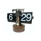 Walnut Wood Base with Black Leaf