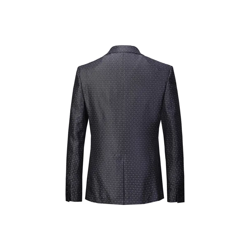ANDREW MACKENZIE Business Suit Men's Black Gray-1