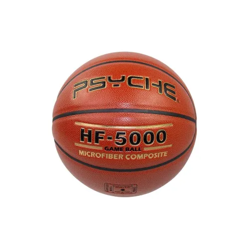 PSYCHE Size 7 Standard Ball Indoor, Outdoor, All Basketball Microfiber Composite Brown Red