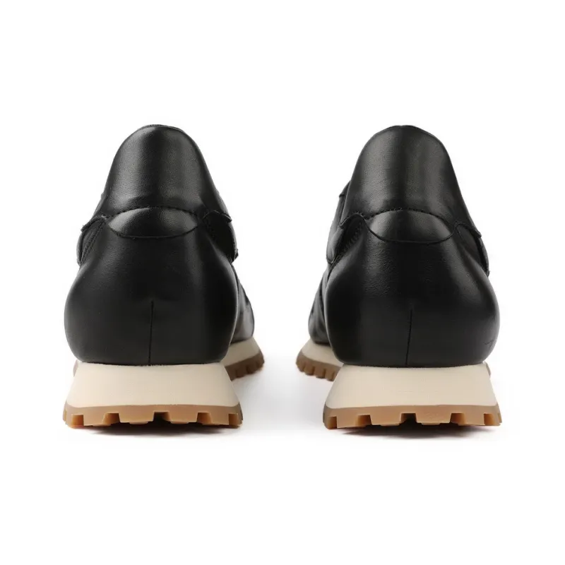 PANE Journey's End Collection SUNDOWN Slip Resistant Low Top Casual Shoes Unisex Black-4