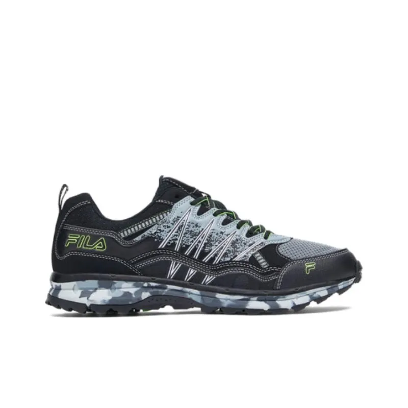 FILA Evergrand TR Shock Absorbers With Slip Resistant Features Low Top Casual Shoes Men's Black-1
