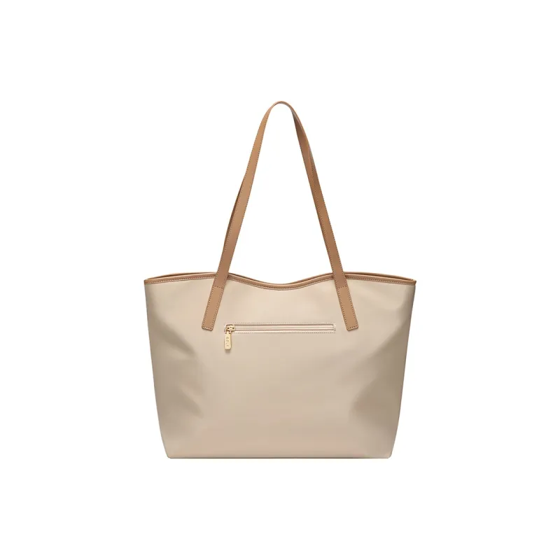 GOLF Fabric Tote Bag, Shopping Bag, Handbag, Shoulder Bag Tubas Women's Apricot/Khaki Brown-2