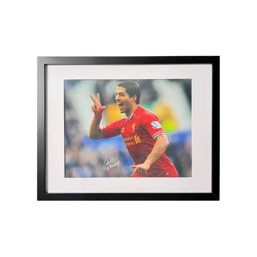 ICONS.com Suarez Includes Certification Certificate Includes Frame Outer Frame Size: 38.6 X 48.6 Cm