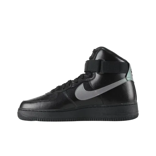 Nike Air Force 1 Skateboard Shoes Unisex High-Top Black