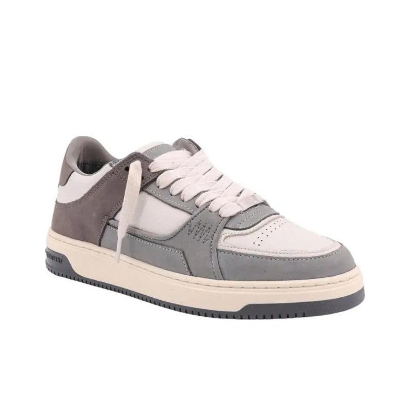 REPRESENT Apex Panelled Leather Sneakers-2