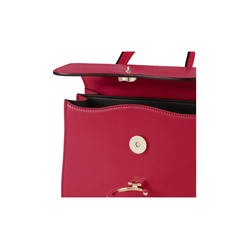 CARTIER PANTHÈRE Calfskin Shoulder Bag Crossbody Bag Handbag Mini Women's Red Chestnut-4