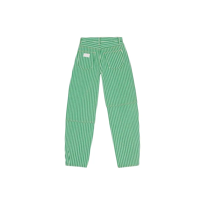 GANNI Jeans Women's Green-1