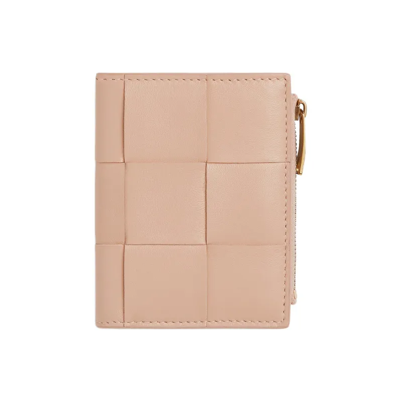 Bottega Veneta Cassette Small Bi Fold Zip Wallet-2