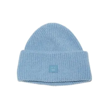Acne Studios Small Face Logo Beanie