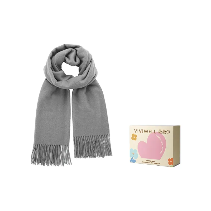 VIVIWELL Knit Scarves Unisex-22