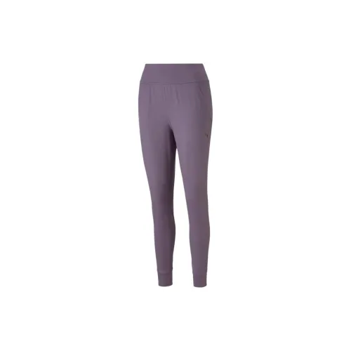 PUMA STUDIO FOUNDATION Casual Pants Women's Purple