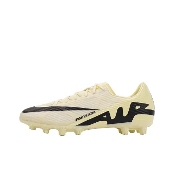 Nike Mercurial Vapor 15 Academy Hard Ground Low Top Soccer Cleats 'Lemonade Black'
