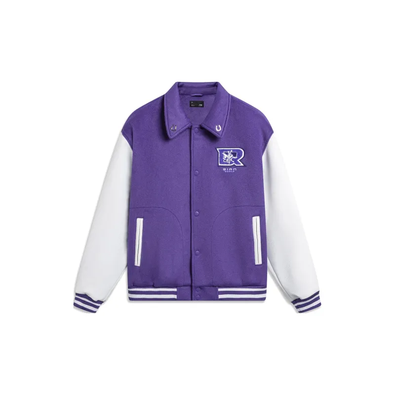 LiNing Sports Life Collection Jackets Coats Men's Ultraviolet-1