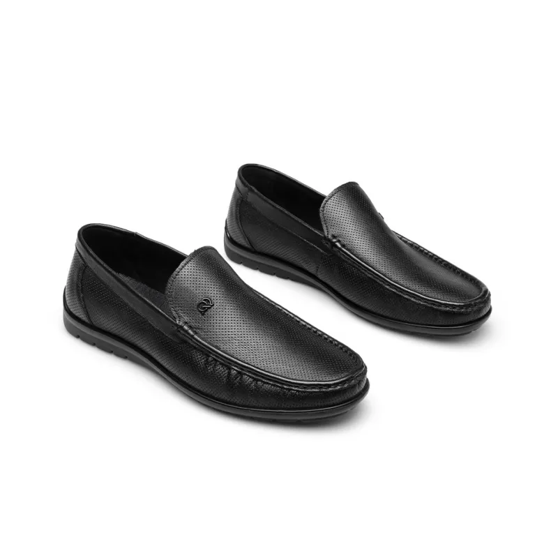 Strongman 3515 Genuine Leather Shoes Breathable Soft Sole Business Shoes Men's-3