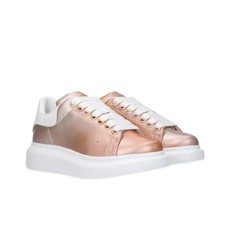 Alexander McQueen Oversized Sneakers 'Metallic Pink' Women's-2