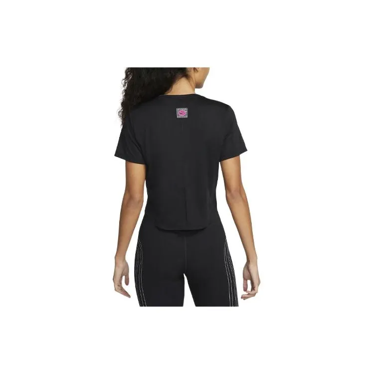 Nike Dri-FIT One Icon Clash T-Shirt Women's Black-1