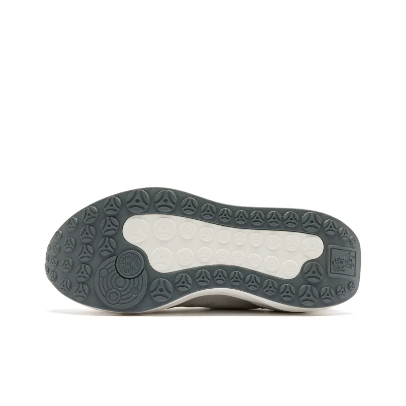 QIAODAN Revival 3.0 Anti-Slip Wear-Resistant Low-Top Casual Shoes Women's Mist Gray-3