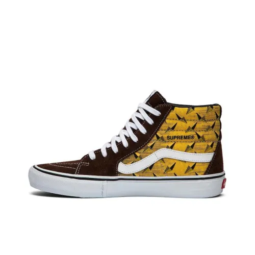 Vans Sk8 Supreme X -Hi Pro 'Diamond Plate Brown'