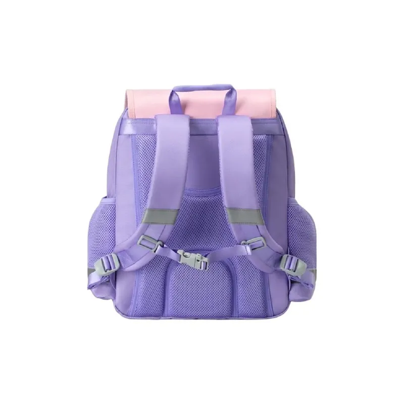 SAMSONITE Patchwork Fabric Backpack Kids' Pink & Purple-3