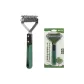 Green Double-Sided Detangling Comb (17+9 Blade Heads)