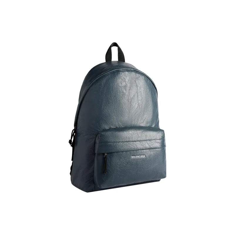 Balenciaga Explorer Lambskin Backpack Men's Dark Blue-1