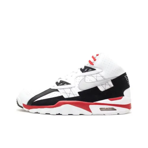 Nike Air Trainer SC High White Neutral Grey Varsity Red