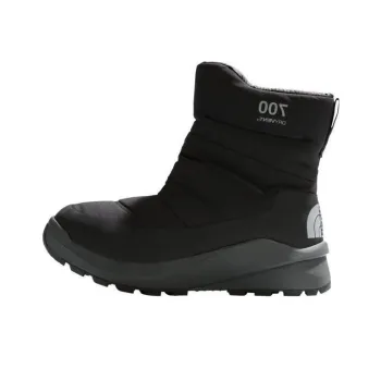 THE NORTH FACE Nuptse II WP Warm And Wear Resistant Short Outdoor Boots Women's Black