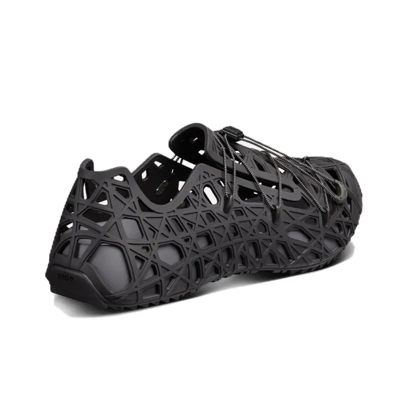DIOR Wrap Sandal Black-2