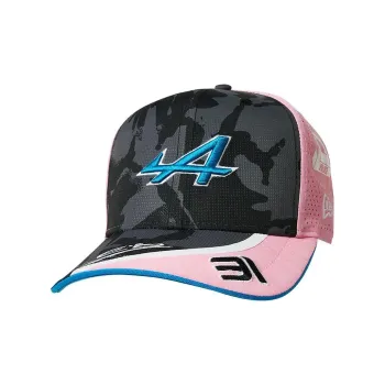 PALACE X Kappa New Era For Alpine 9Fifty Curved Brim Pit Ocon Cap