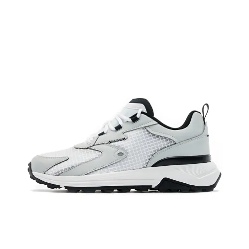 RIGORER Chunky Sneakers Men Low-Top Moonlight Gray/Pure White