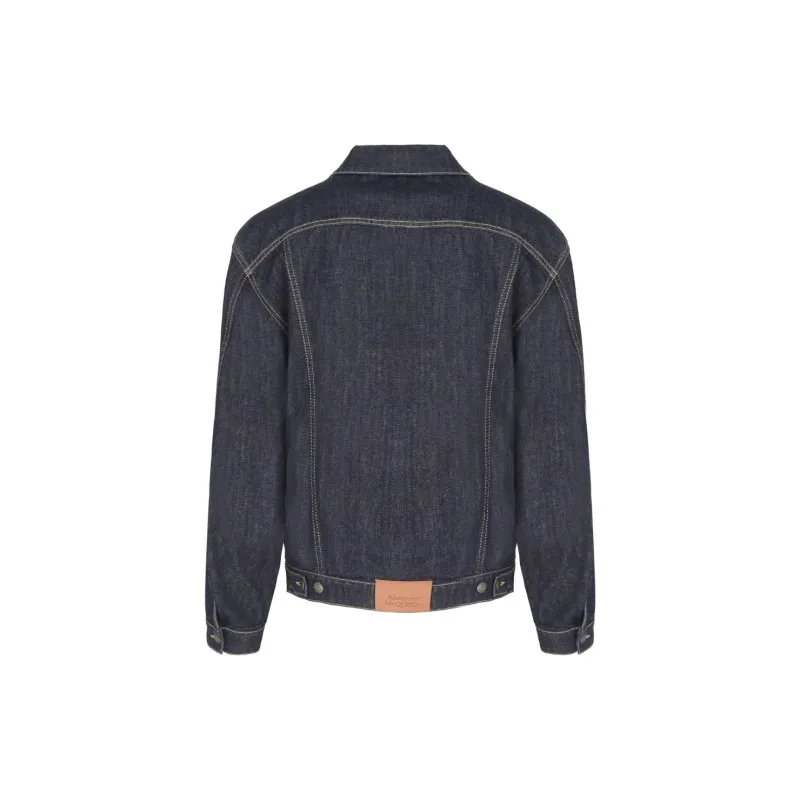 Alexander McQueen Button Up Denim Jacket-1