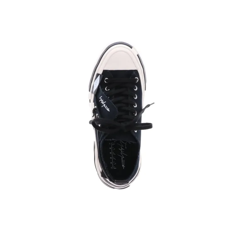 Yohji Yamamoto x VESSEL Yohji Yamamoto Low Top Skateboard Shoes Unisex Black-4