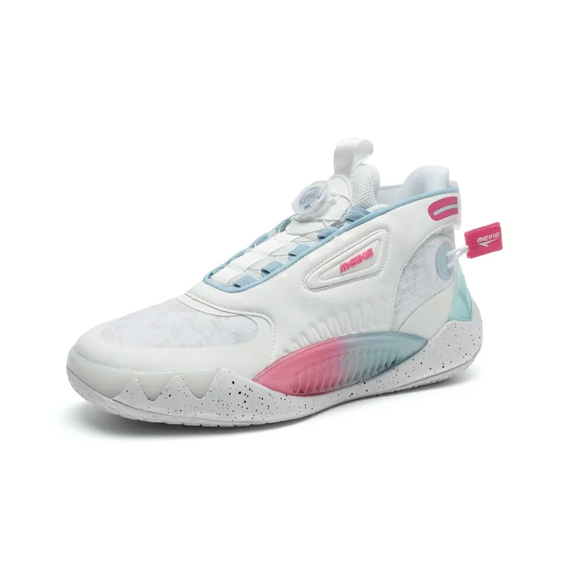 MEIKE Shark Tooth Cushioning, Slip Resistant, Abrasion Resistant, Lightweight Coverage High Top Basketball Shoes Unisex-13