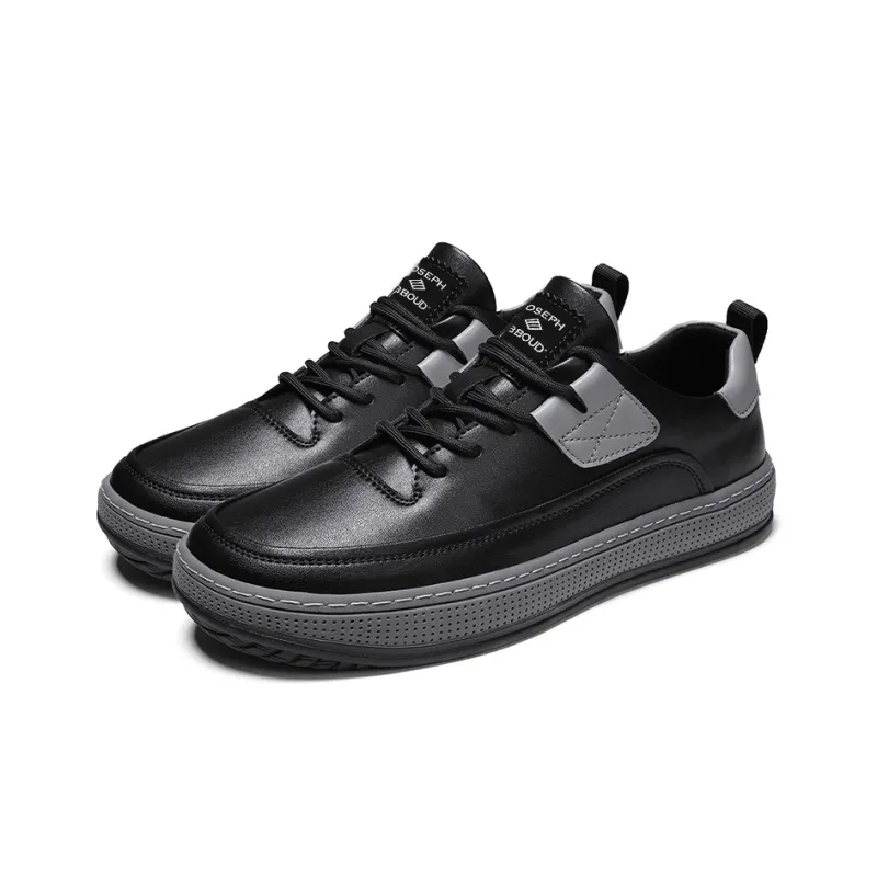JOSEPH ABBOUD Low-Top Skateboard Shoes Men's Black-2