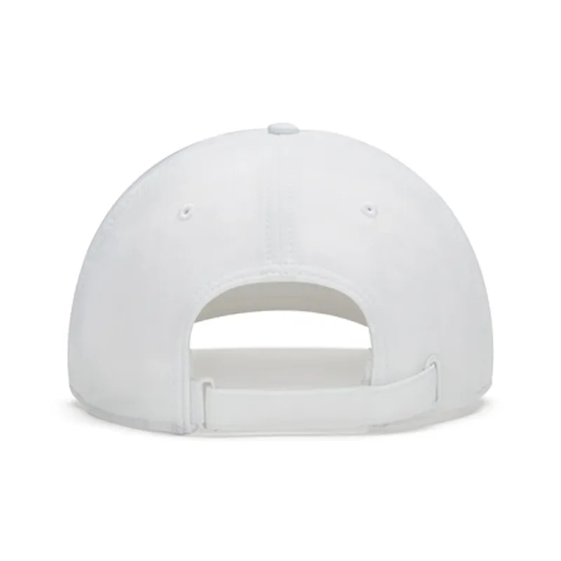 LACOSTE Polyester Baseball Caps Unisex White/Black-1