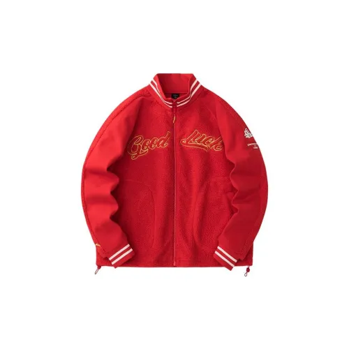 Anta Baseball Jacket Women's Rich Red
