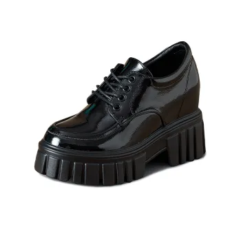 Egger Bird Lace-Up Unlined Shoes 9cm Women's Black