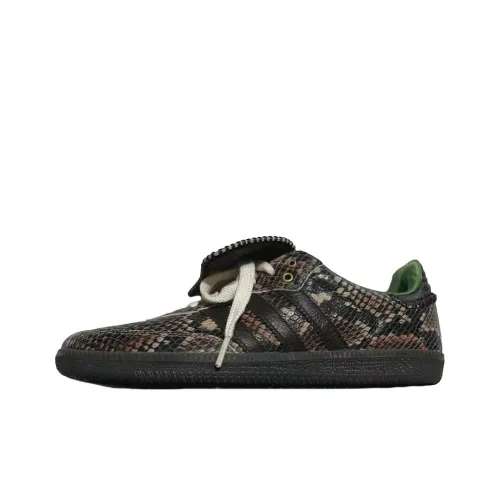 WALES BONNER x Adidas Originals Samba Slip Resistant Low Top Skateboard Shoes Men's Brown