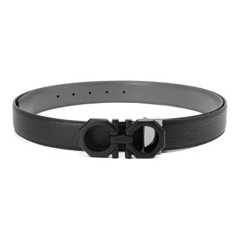 Ferragamo Logo buckle Leather Belt