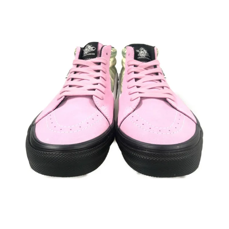 Vans Supreme X Skate Grosso Mid 'Dollar Bill Pink'-2