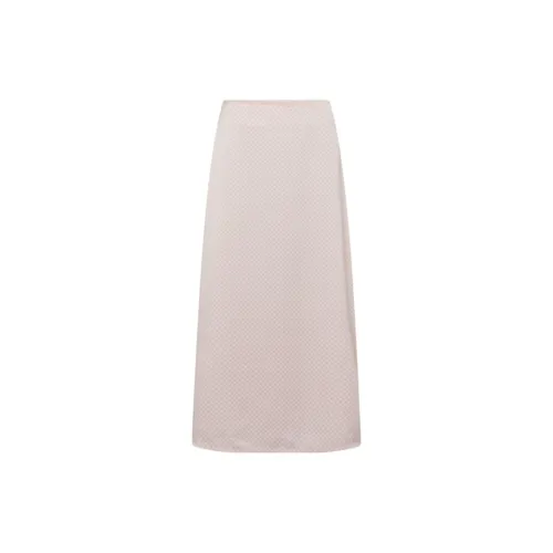 GANNI Casual Long Skirts Women's Pink