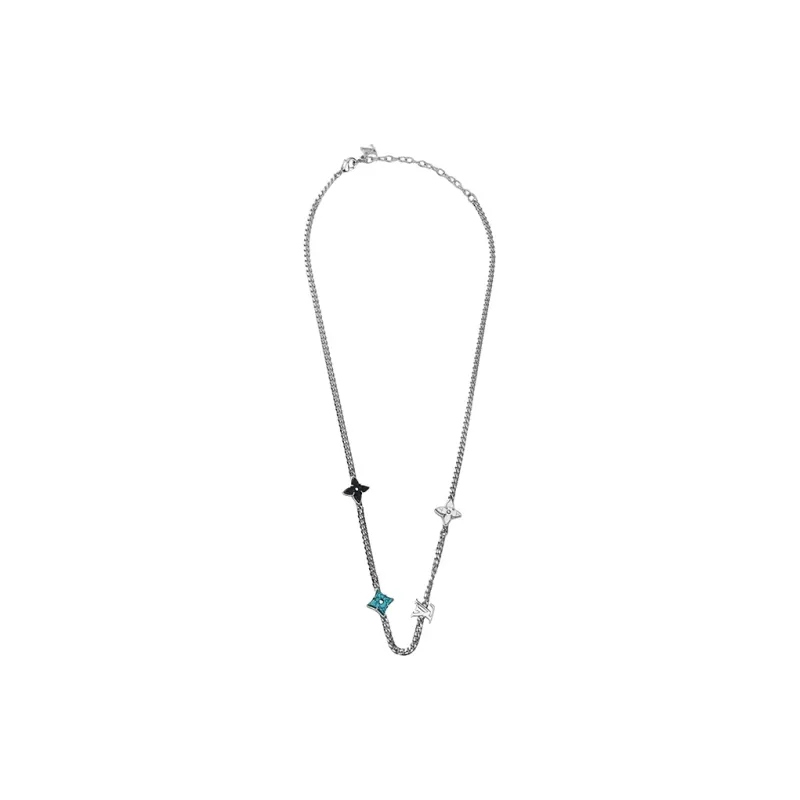 LOUIS VUITTON Monogram Sunrise Necklace-2