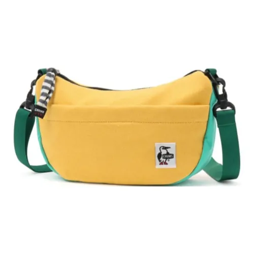 CHUMS Crossbody Bags Egg Yellow, Splatter Green