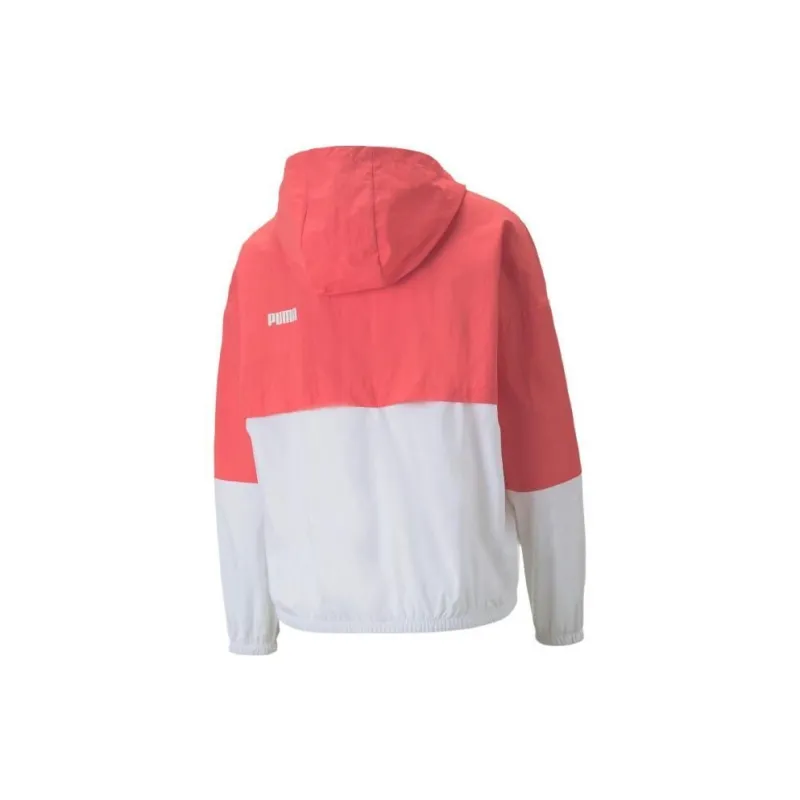 PUMA WINDBREAKER Jackets Coats Women's Orange Pink-1